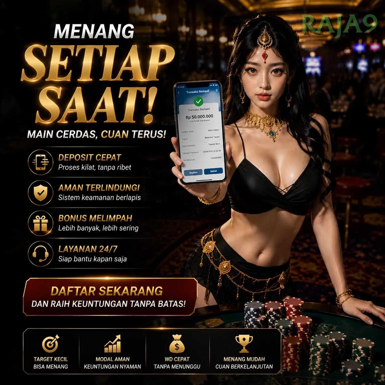 Kelebihan dan Kekurangan Bermain di raja9